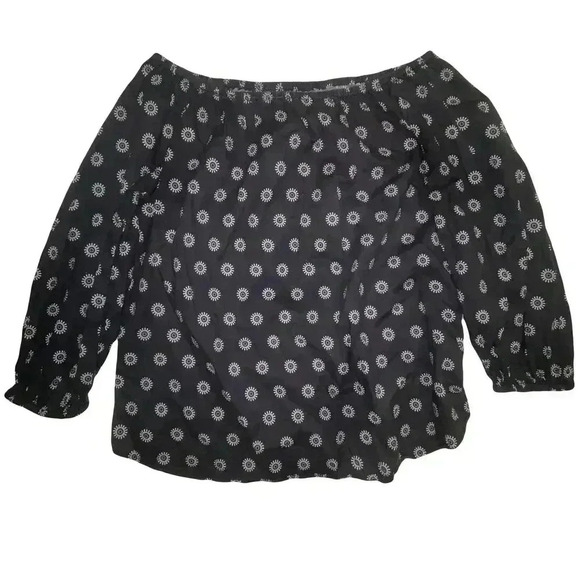 Maeve Anthropologie Women's Top Off Shoulder Boho Floral Top - Picture 1 of 4